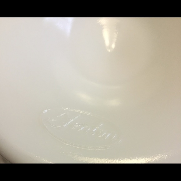 Fenton Hobnail Pedestal Bowl Marked - Picture 5 of 5